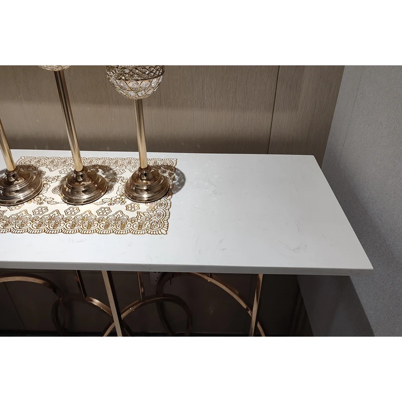 2022 Foshan Modern HBA Interior Design Console Table with Marble Top