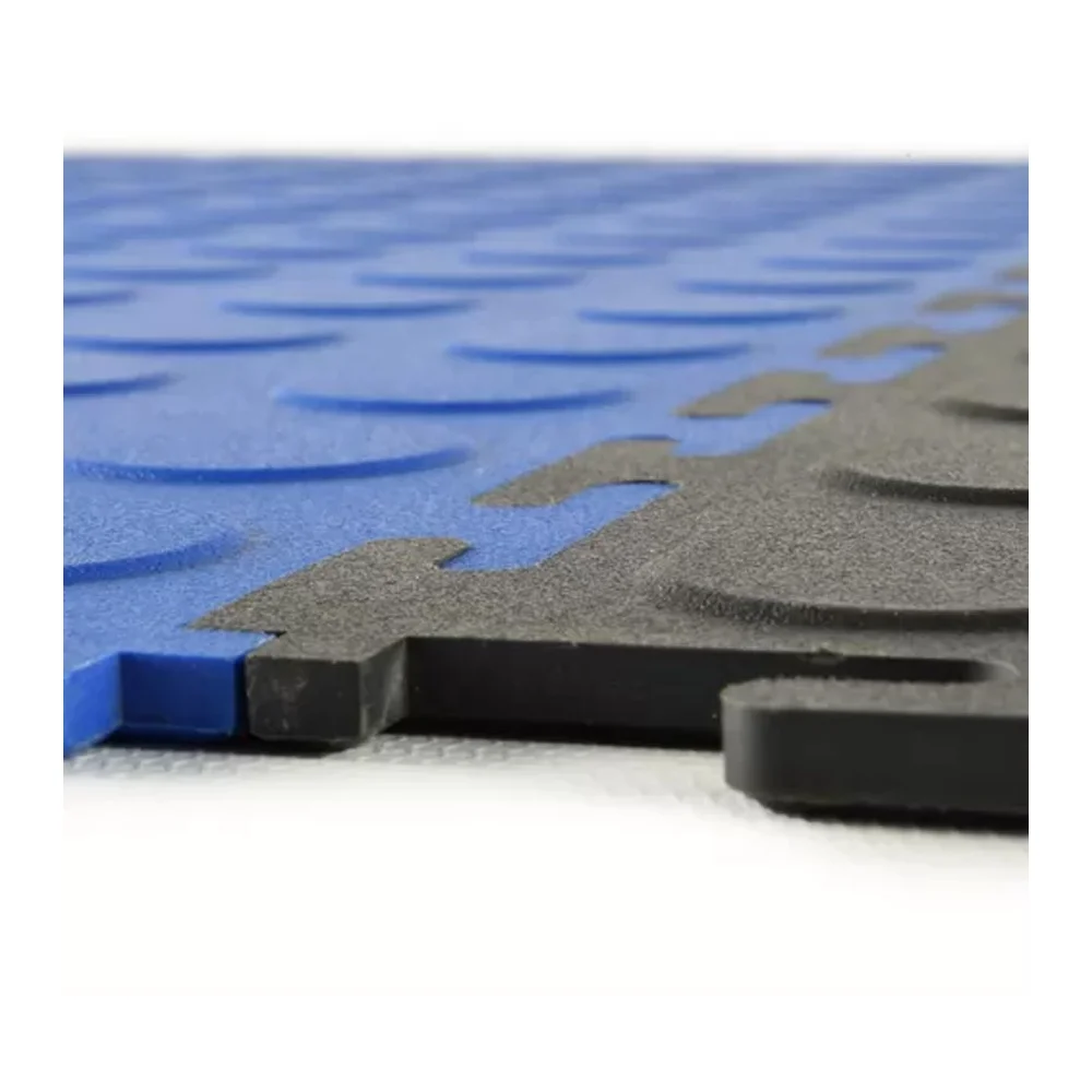 Plastic Interlocking PVC Garage Floor Tiles Car Parking Mats