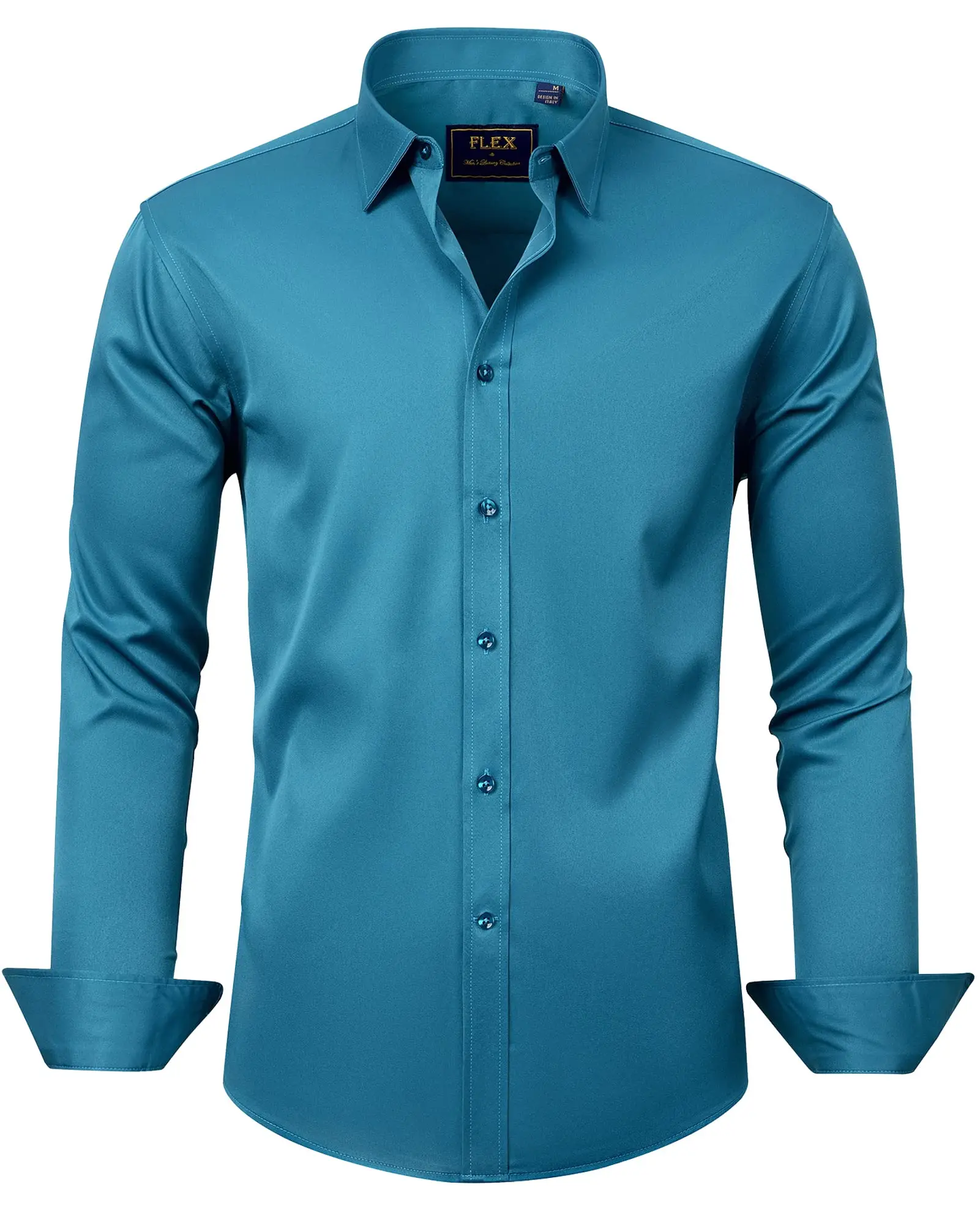 mens formal shirts long sleeve turn down collar custom logo mens casual slim fit dress shirts latest high quality shirts