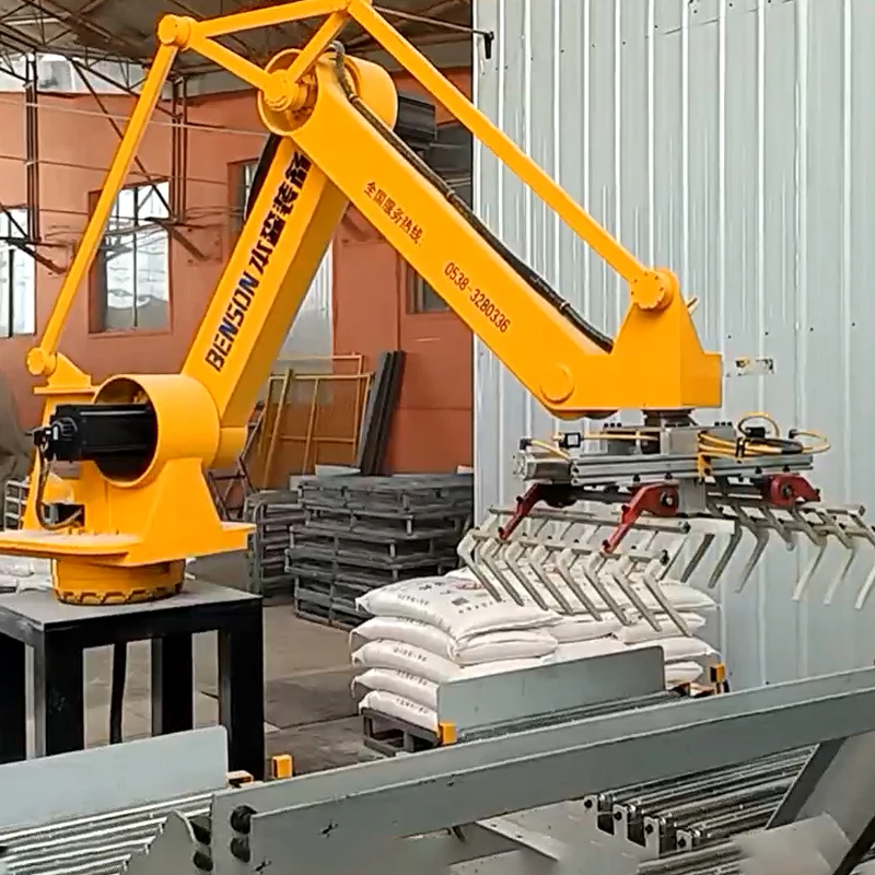 Handling and loading four-axis robot arm Automatic robot palletizer arm carton stacker arm machine
