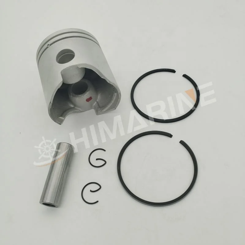 Himarine Outboard Piston Kit 6E7-11636-00 With Piston Ring 0.50mm 682-11610-21 Fit for YAMAHA E9.9DHM E15DMH Outboard Engine