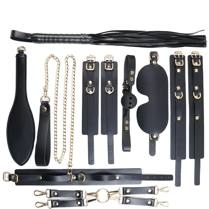 Набор бондаж для БДСМ с завязанными глазами, 8 шт.