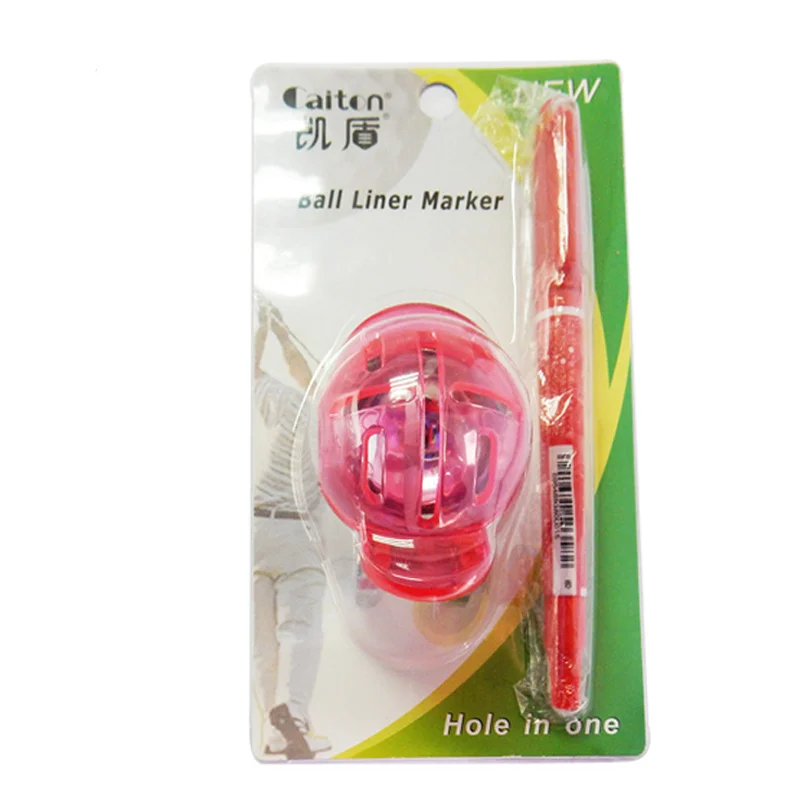 Caiton Golf Wholesale Hot Sale High Quality Portable Ball Line Chinese Factory Bulk Low Price Golf Ball Liner Marker