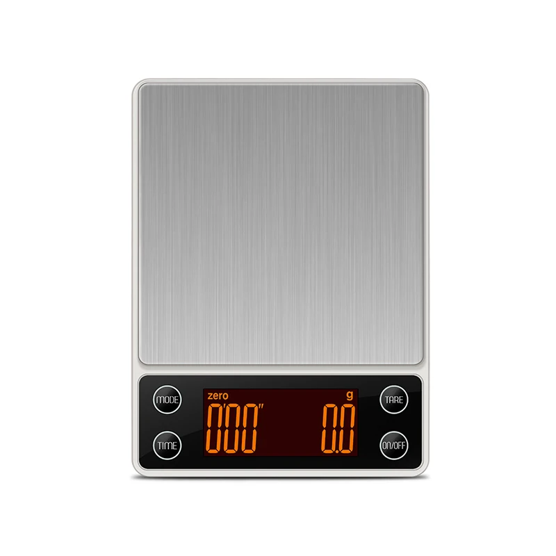 Modern 3kg Digital Kitchen Scale Electric Weighing Device for Coffee Electronically Measures Weight