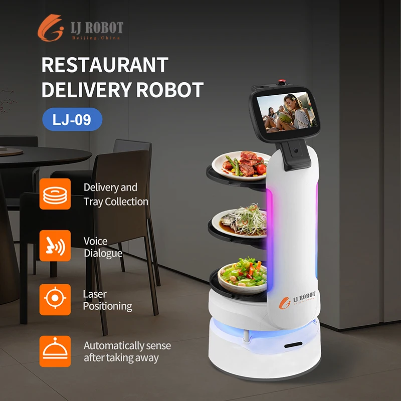 LJROBOT AI голосовое взаимодействие световое сенсорная обратная связь умное выражение человека с компьютером робот