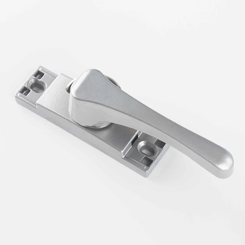 Door and window accessories hardware safety aluminum alloy crescent lock for sliding window
