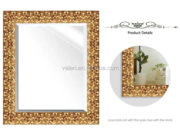 Hualun Guanse Hot Selling Mosaic Designed Photo Frame and Mirror Frame Moulding