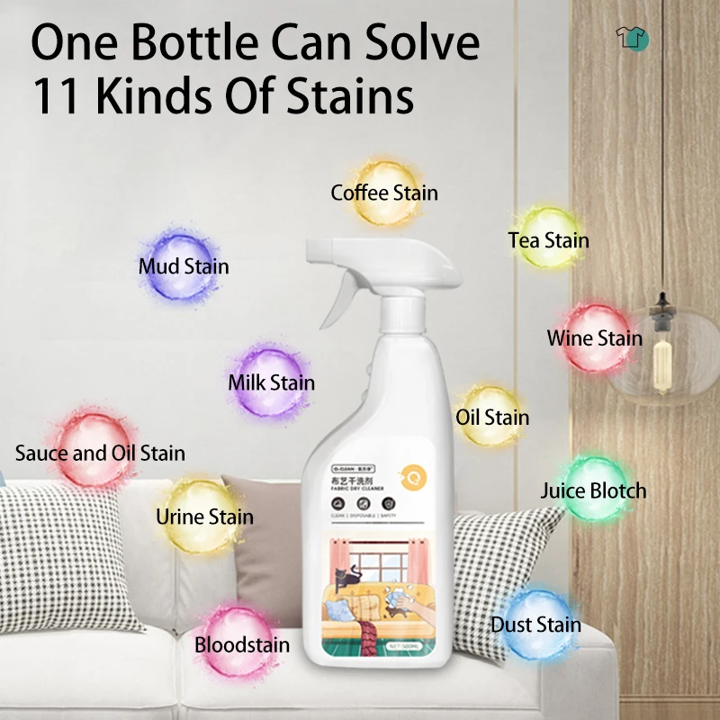 Sprayidea Spot Lifter Oil Stain Cleaning Spray Oil Cleaner For Fabric