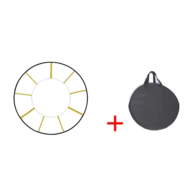 Speed Training Portable Football Soccer Round Circular Agility Speed Ladder