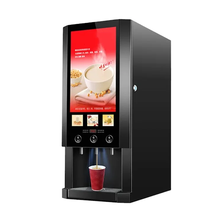 Заводская цена машина для растворимого кофе в порошке коммерческий офис домашний ресторан приготовления напитков с коробкой рекламы