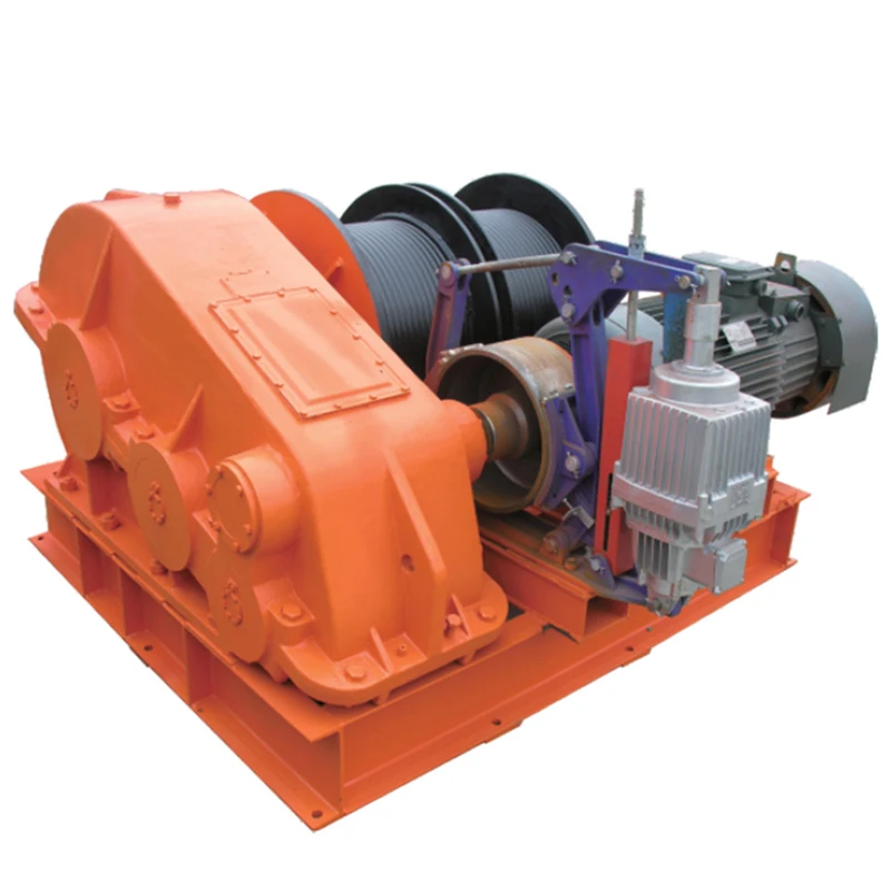 CCS Certificate professional 50 ton wire rope electric winch for marine barge