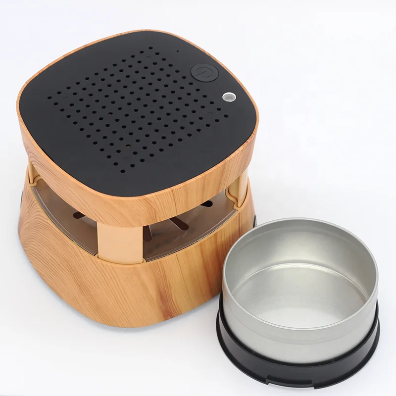 Креативная индивидуальная Современная круглая деревянная пепельница для очистки воздуха для сигар