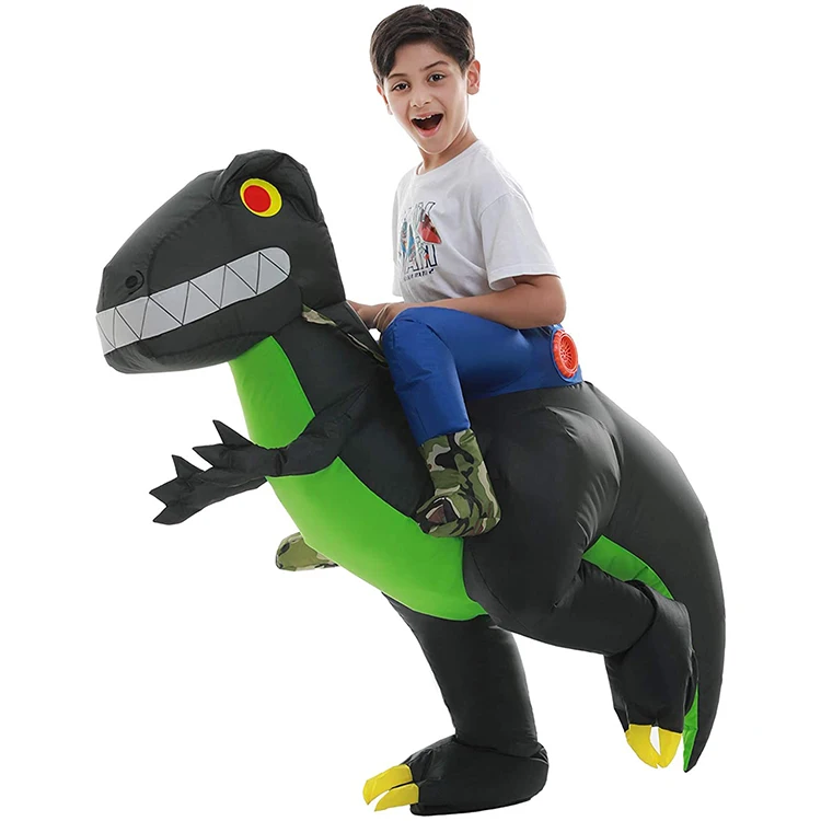 Double Couple Easter Day Inflatable Alien Costume Fancy Blow up Costumes for Adult Kids