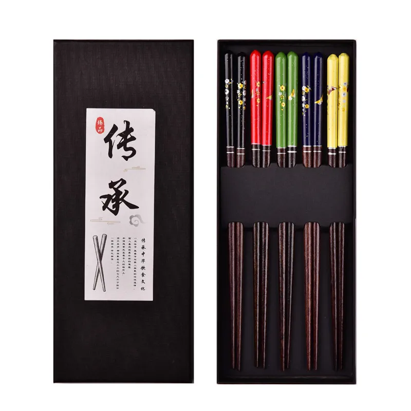 Custom full cover print Japanese Import samurai katana engraved personalize reusable wedding favor hair Chopstick for restaurant