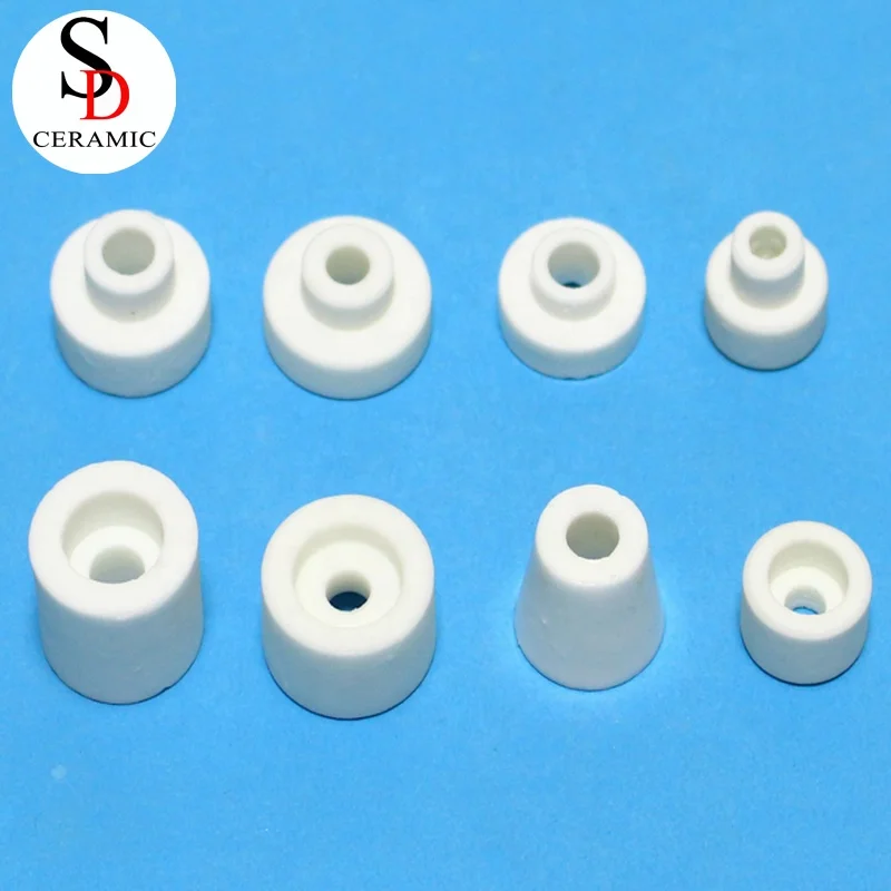 Manufacturer high temperature resistant interlocking insulating steatite ceramic beads dome head