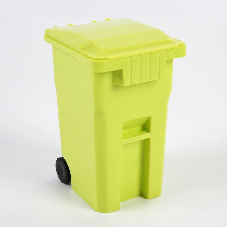 Office /home Plastic Mini Desktop Trash Can Pen Holder  trash can toy
