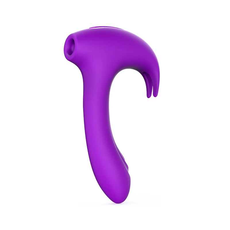 Sucking Hammer Shape Vibrating Double Vibration G-spot Clitoral Massager Love Hamma Hammer Vibrator