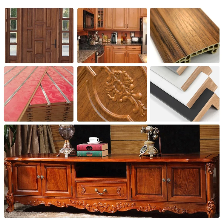 Hot Selling Wood Grain Pvc Film For Decorative Furniture