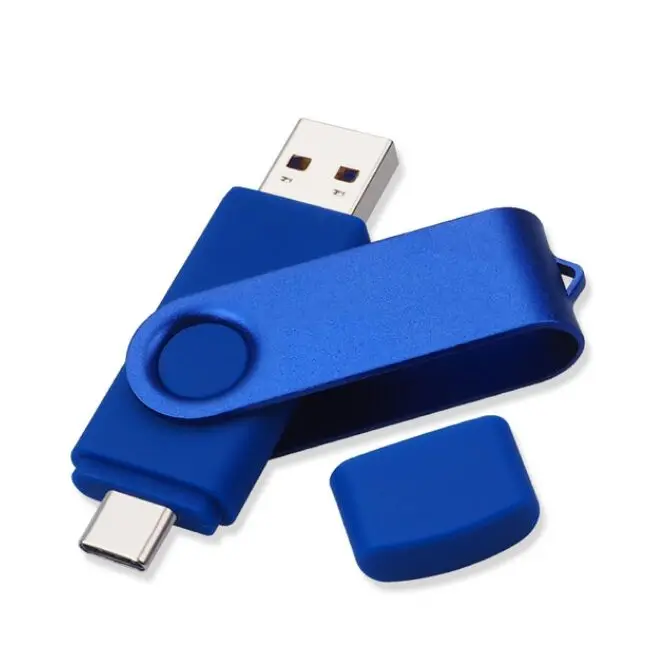 Оптом поворотный флэш-накопитель Usb флешки USB2.0 Пользовательский логотип 16 Гб оперативной памяти 32 встроенной 64 ГБ желтого зеленого красного и синего цвета OEM CE по ограничению на использование опасных материалов в производстве Type
