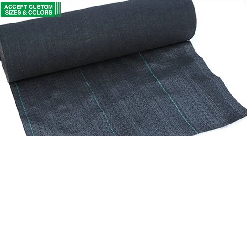 2021 Anti Weed Mat Weed Control Barrier Landscape Mulching Fabric For Greenhouse