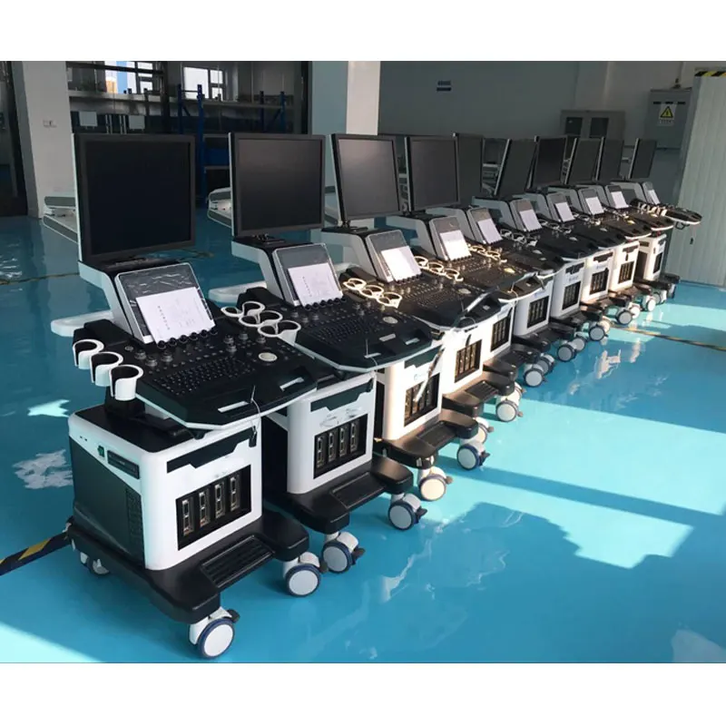 USC900 Trolley 4D Color Doppler 360 Ultrasound Probe Scanner Machine with Dual Display