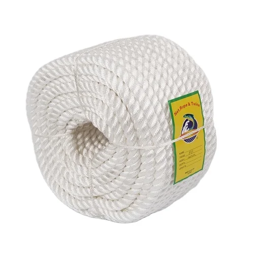 Best selling 3 Strand Fiber polypropylene Braided Twisted Rope For Marine Superior Strength Mooring Rope