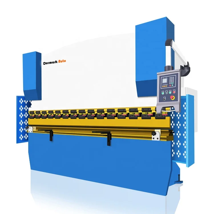 Durmark brand hydraulic 5.5w power press brake with E30 system cnc bending machine