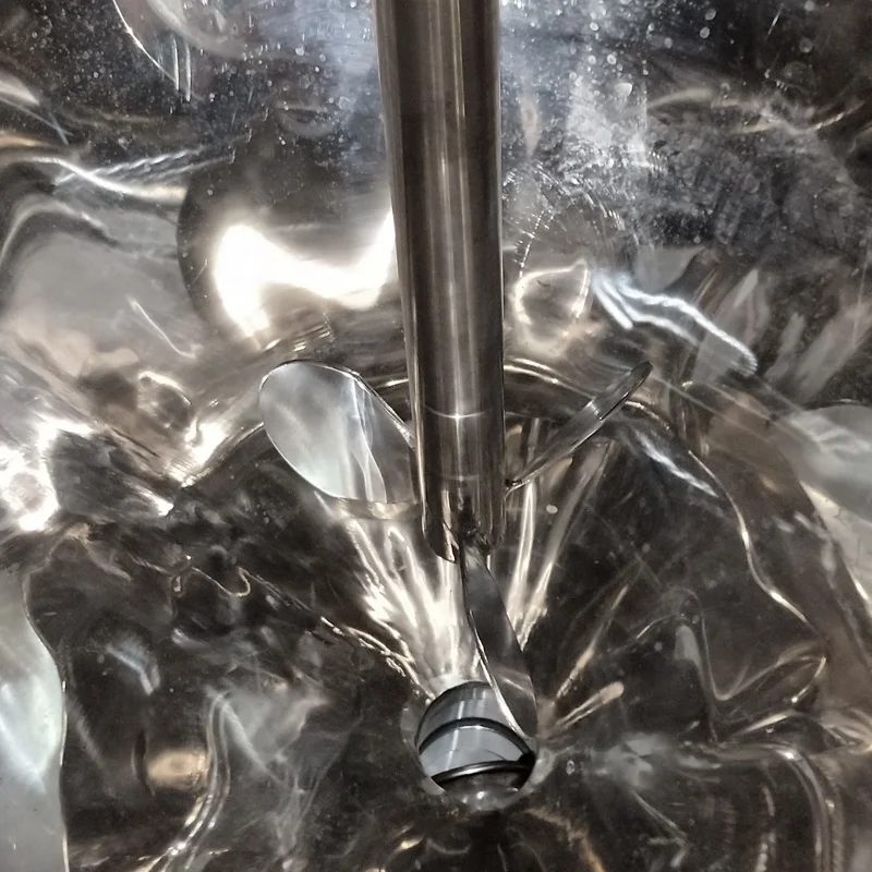 Industrial Stainless Steel Chemical Double Jacketed Mixing Tank Wax Melting and Storge Tank