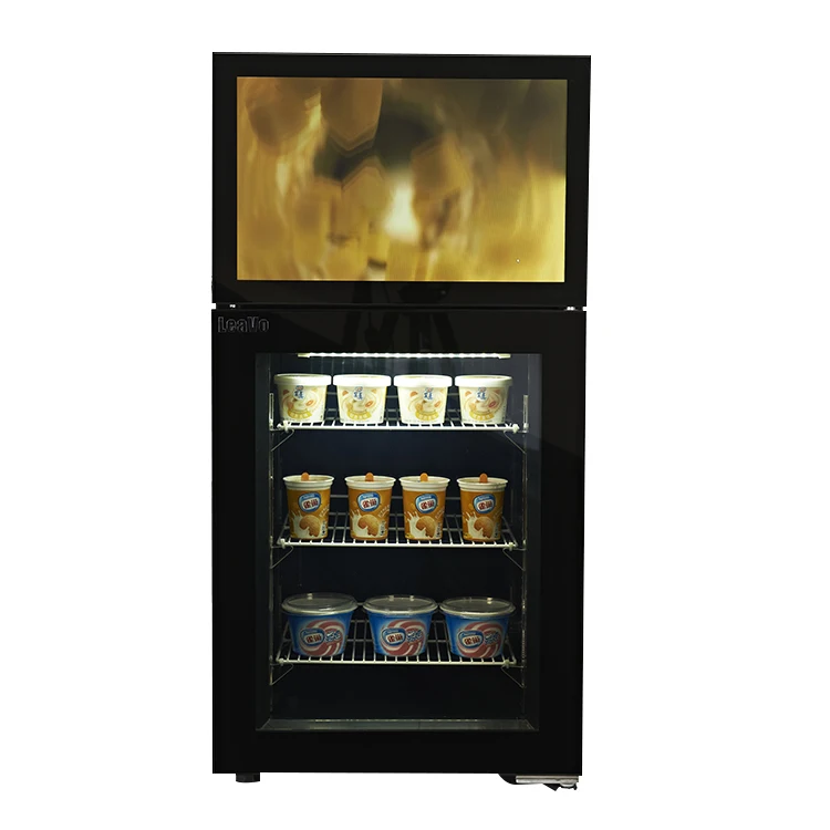 china commercial big supermarket beverage cabinet vertical deep freezer