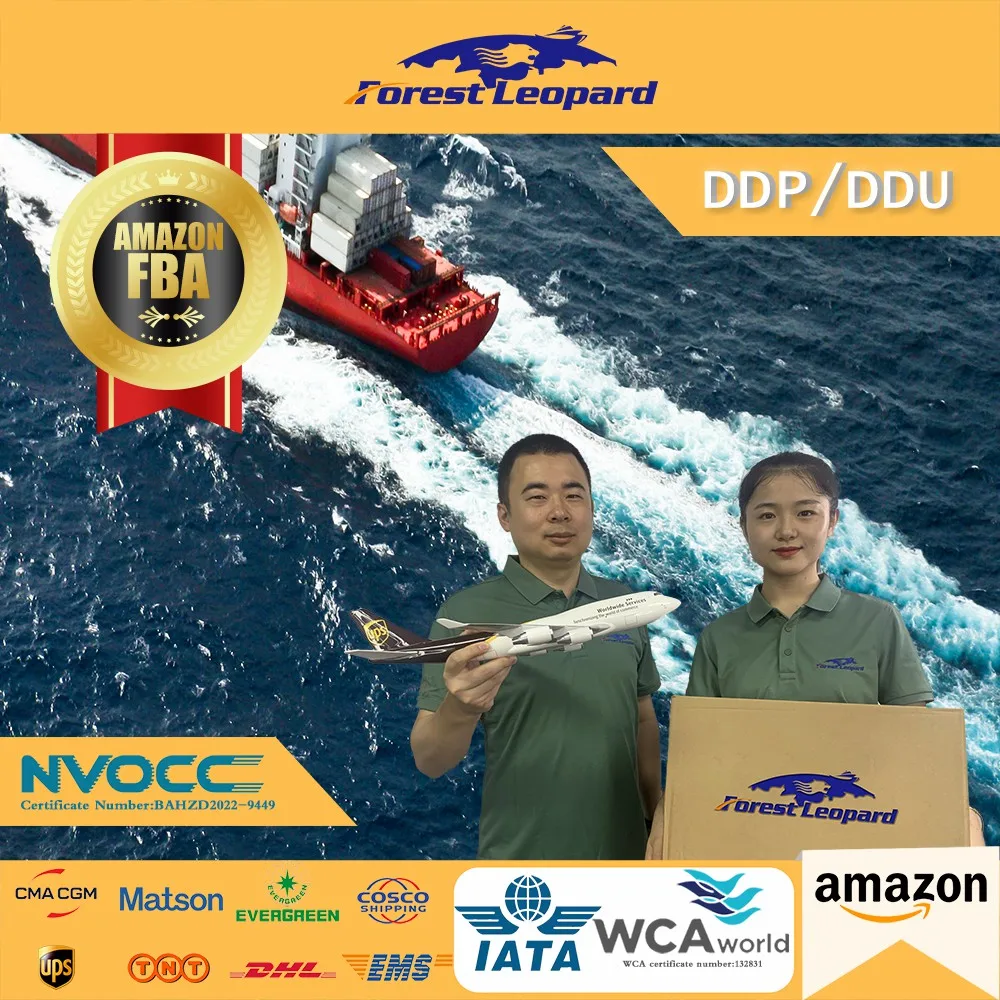FBA shipping Cargo DDU DDP Shipping Sea Freight Forwarder Cheapest Charge Rates Ocean Transportation to USA Transit Time
