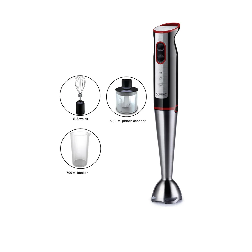 
HB2810 Hot Sales Household 200w 400w Hand Blender Stick Blender 