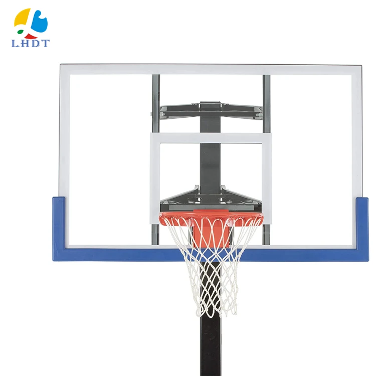 China Best Quality 8mm 10mm 12mm Tempered Glass Basketball PU Backboard Padding