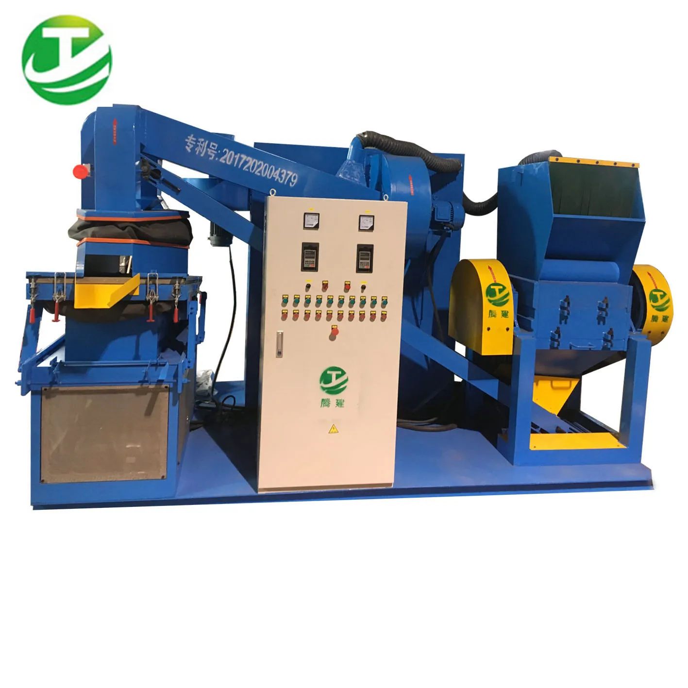 High efficiency Stripping drawing copper equipment / Scrap Copper Cable recycling machine for sale