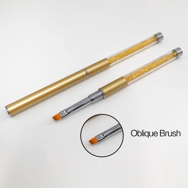 Nail Brush Set Nail Art Painting Pen Brush UV Gel Polish Rhinestone Crystal Acrylic Nail Drawing Tools