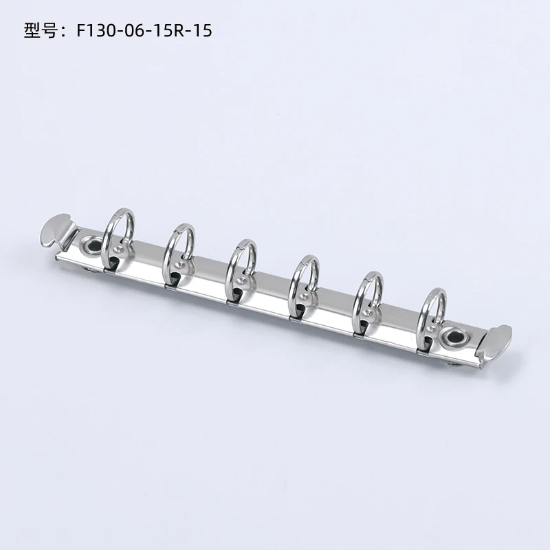 customization A4/A5/A6 Spiral Ring Binder Loose Leaf Multi Ring O Loop mechanism Planner Portfolio Binder Clip
