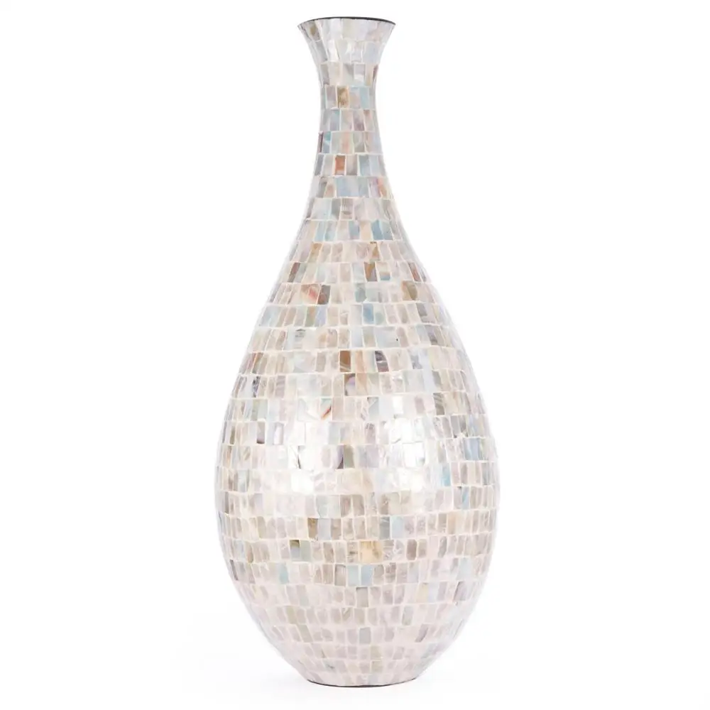 High quality mother of pearl flower vase for home decor and wedding wholesale