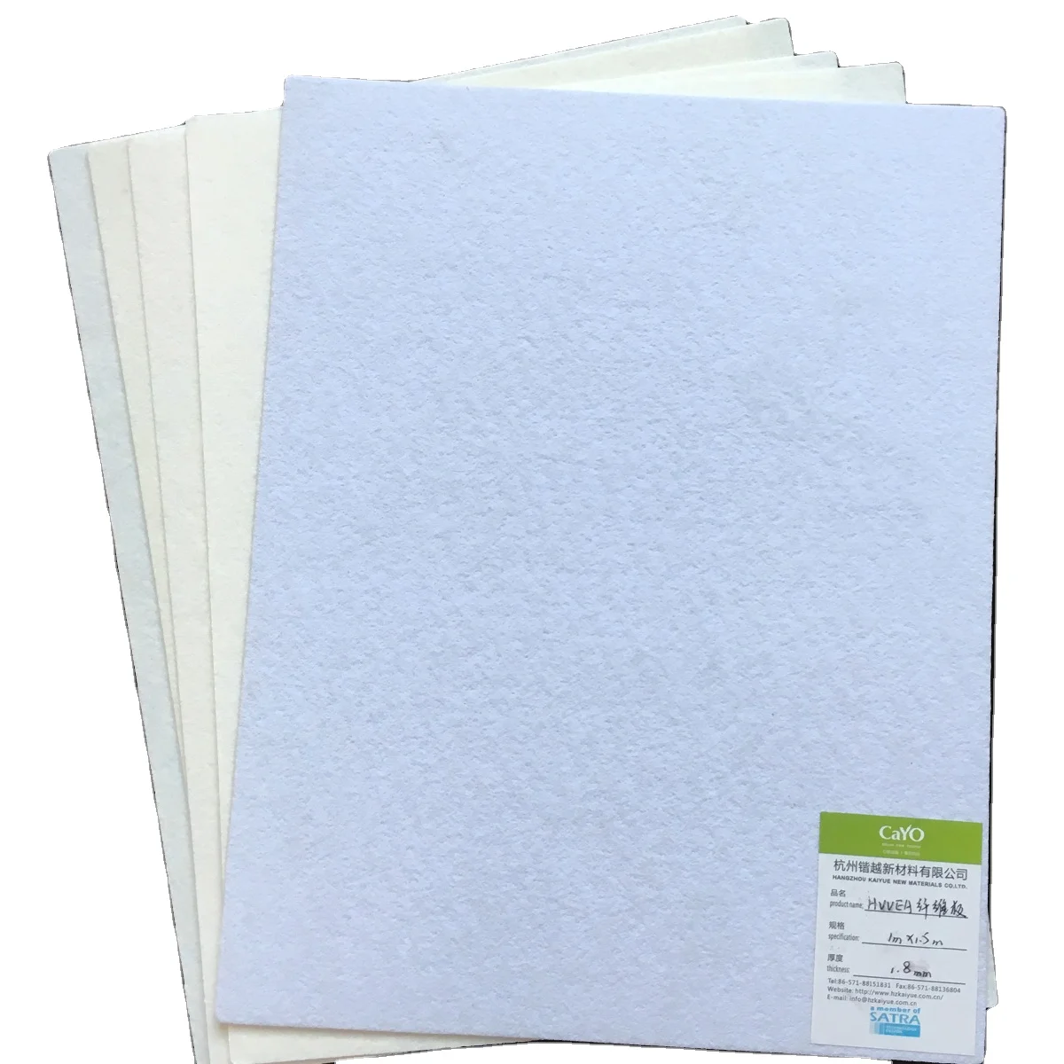 Hot sale easy multi-layer cutting chemical sheet RVCOD18