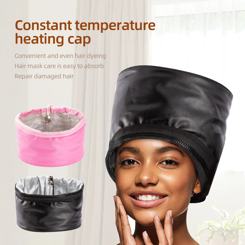 Best Selling Product Hairdressing Barber Tool Steam Cap Beauty Spa Thermal Hydrating Hair Heat Cap For Salon Hair Treatment
