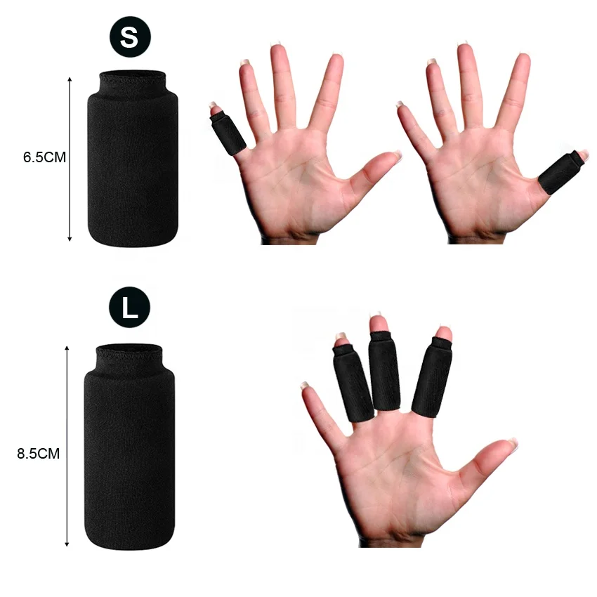 Finger Ice Pack Sleeve,Hot Cold Therapy Finger Splint Cots Finger Protectors Cover, Hand Ice Pack Compression Finger Sleeves