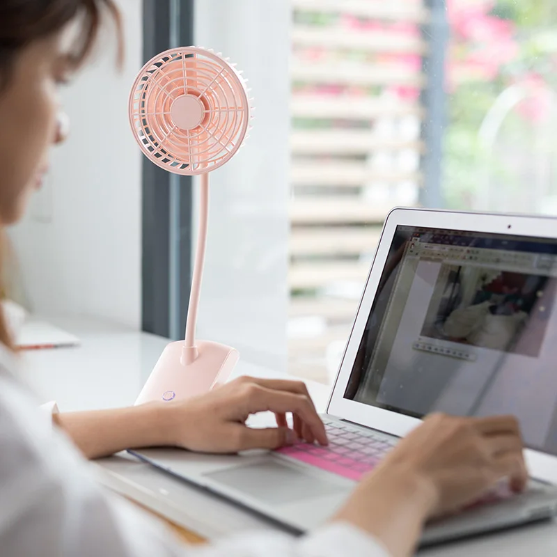 IMYCOO Hot Sale Factory Price Table Fan Adjustable USB Mini Car Fan Small Rechargeable Clip Fan