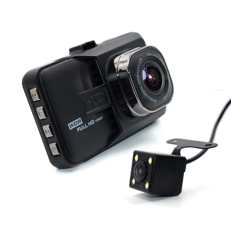 Vanci 3,0 'экран металлический G-Датчик вождения автомобиля HD 1080P видео автомобиля черная коробка камера