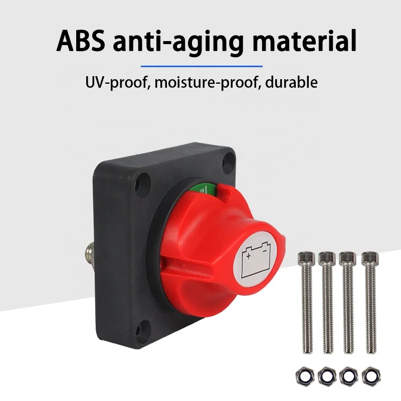 TYTXRV аксессуары для модернизации 12V 24V 200A ABS Антивозрастная Водонепроницаемая ручка кнопка RV яхта фургон переключатель питания