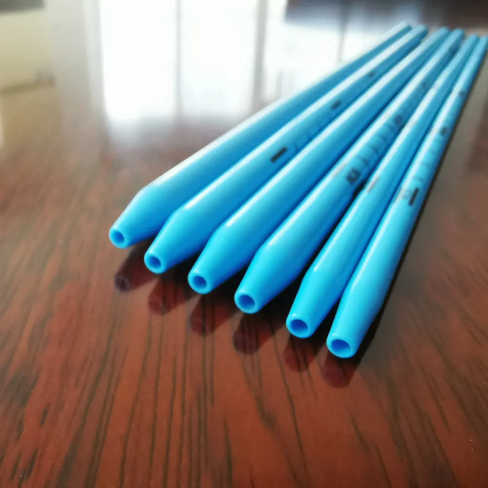 CE and ISO Approved Blue PE Amplatz, Introducer, Dilators and Sheath 24fr with full radiopaque