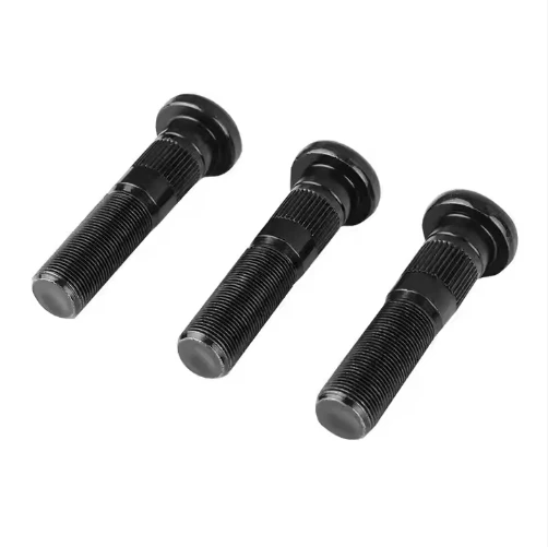 Manufacturer Customized M5 M4 M6 Wheel Lug Stud-Front Bolts Round Head Knurled Wheel Bolts