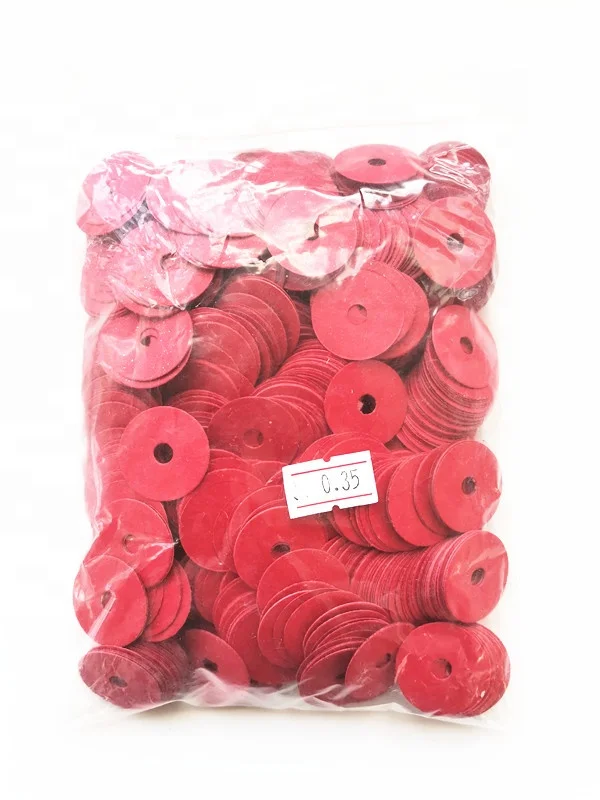 High grade different size piano tuning tools 24 mm and 12 mm for choice 1000pcs in a bag piano paper washer