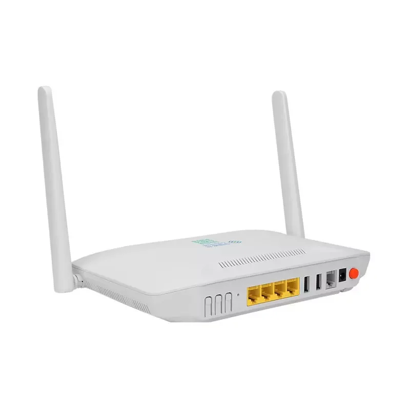Second-Hand FTTH ONU Hg6821M Dual Band Wifi EPON ONT 4GE+2USB+1POTS+ WIFI 2.4G/5.8G GPON/EPON Onu