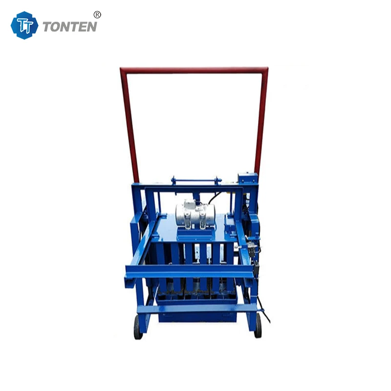 Hot Selling Small Burnt Fired Red Mud Soil Mud Earth Non-Vacuum Extruder Clay Brick Making Machine