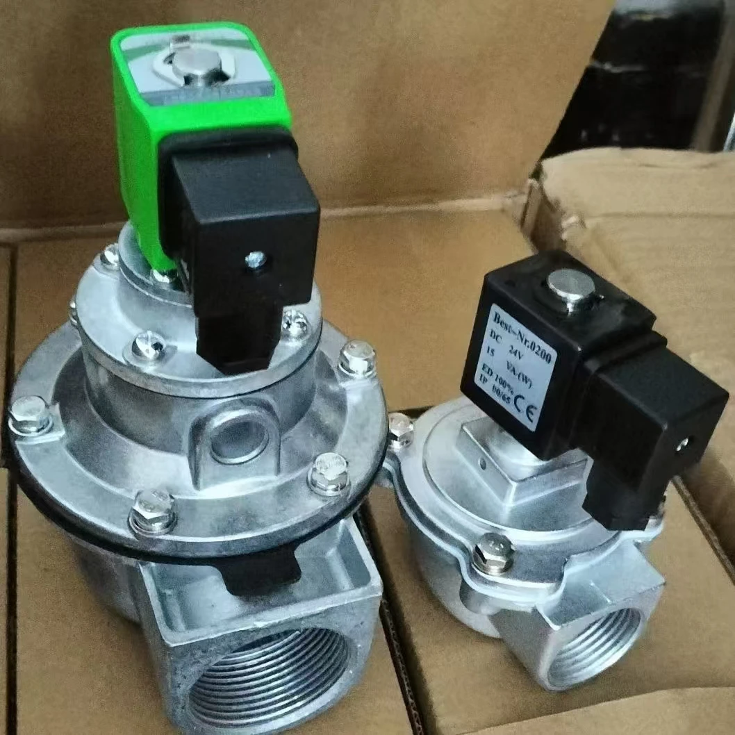 The factory supplies bag type dust collector electromagnetic diaphragm air push pulse valve customized pulse valve