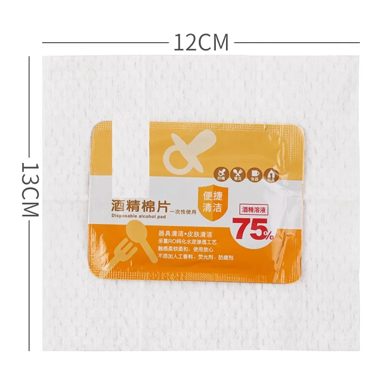 Glasses Lens Screen Clean100pc Single Pack Pure Alcohol Pad 70% Isopropyl Wipes