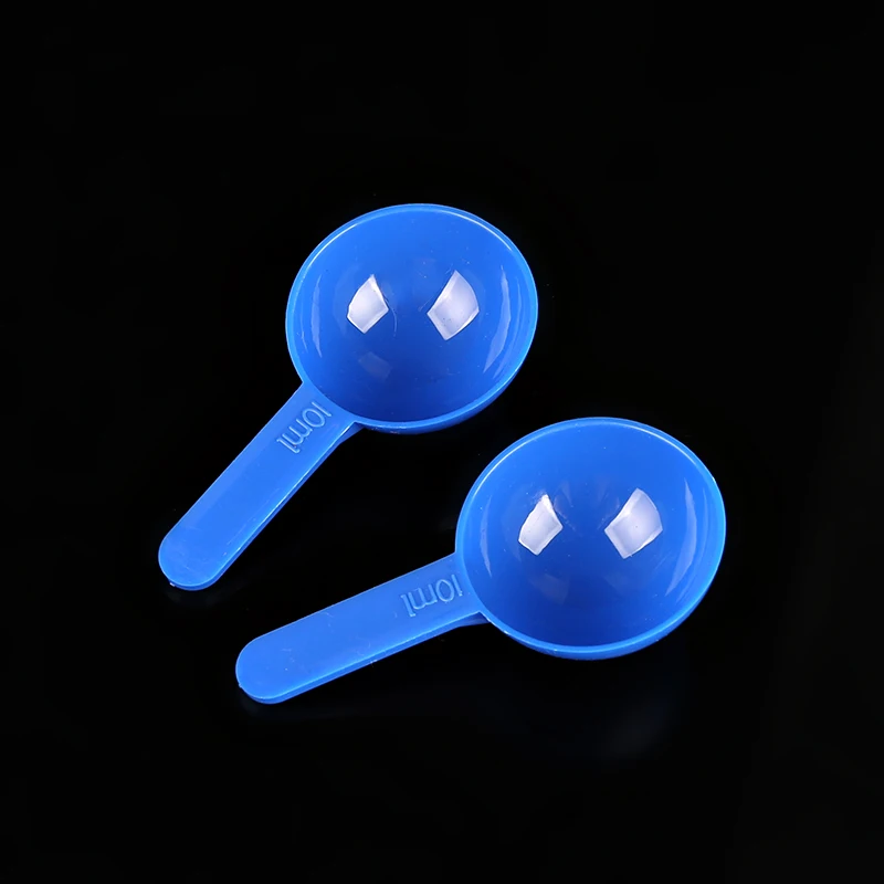 
Factory price 10ml/30ml plastic coffee powder spoon blue small powder spoon 